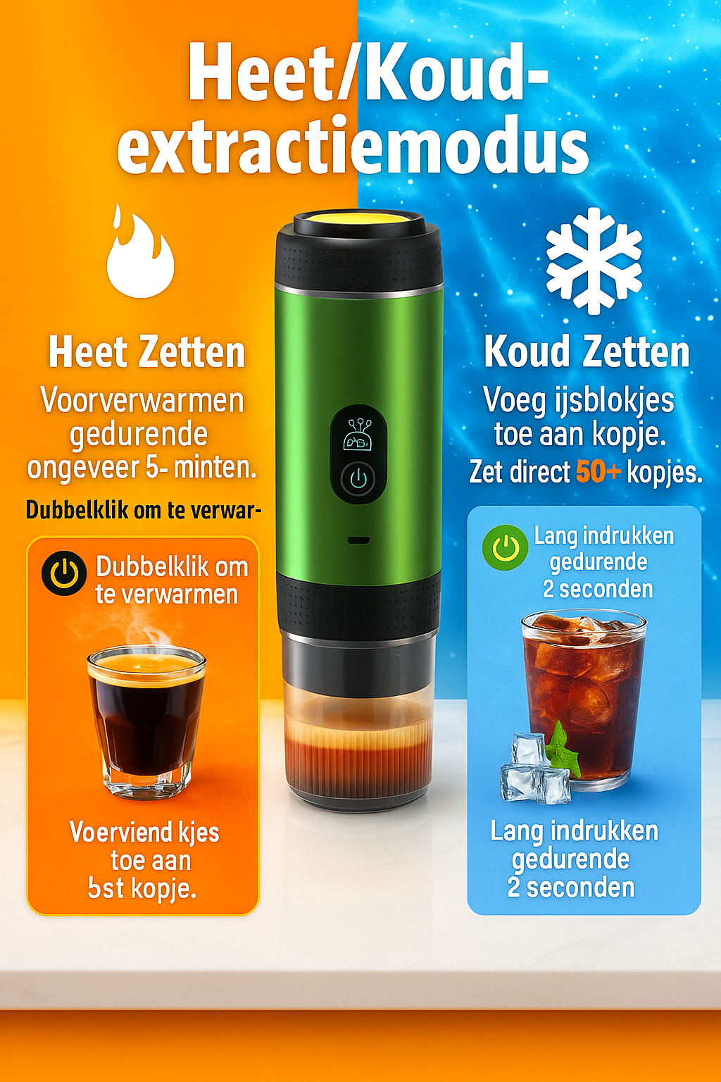 Draagbare Koffiemachine