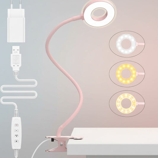 Leeslamp met USB-oplader