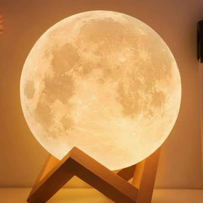 Betoverende Maanlamp met Kleuren