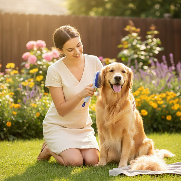 Aumuca Kattenborstel Blauw