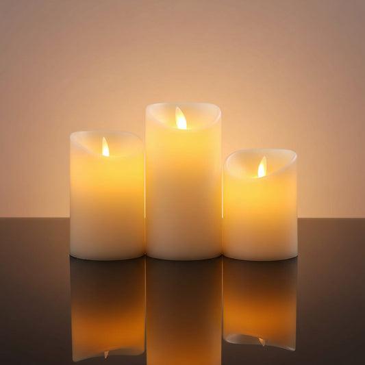 Zwevende LED Kaarsenset