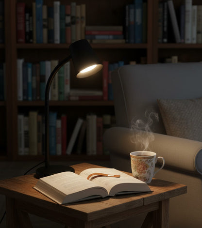 Zwarte Tafellamp met Schakelaar