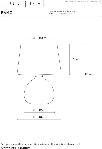 Stijlvolle  Zachte Tafellamp