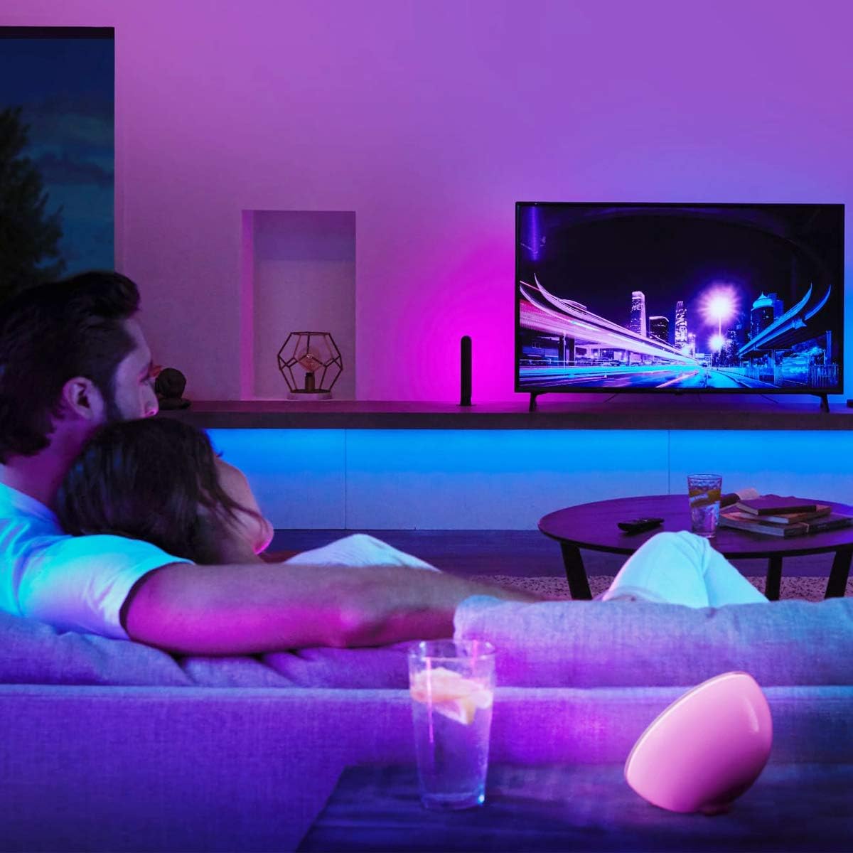 Dansende Lichtstrip Magie