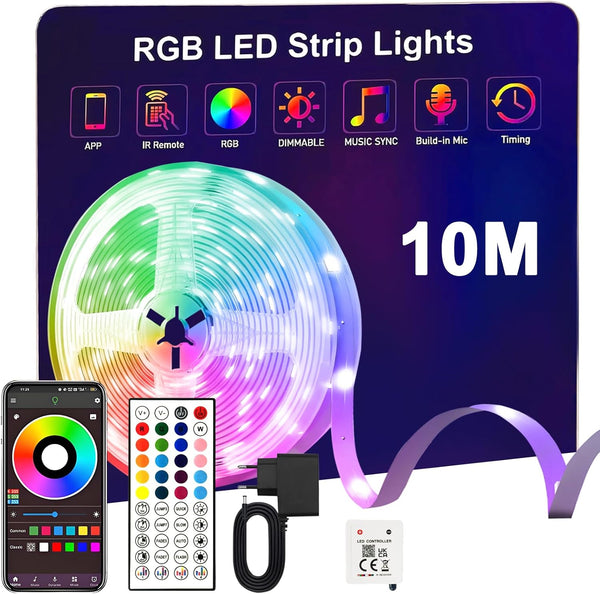 Dansende Lichtstrip Magie