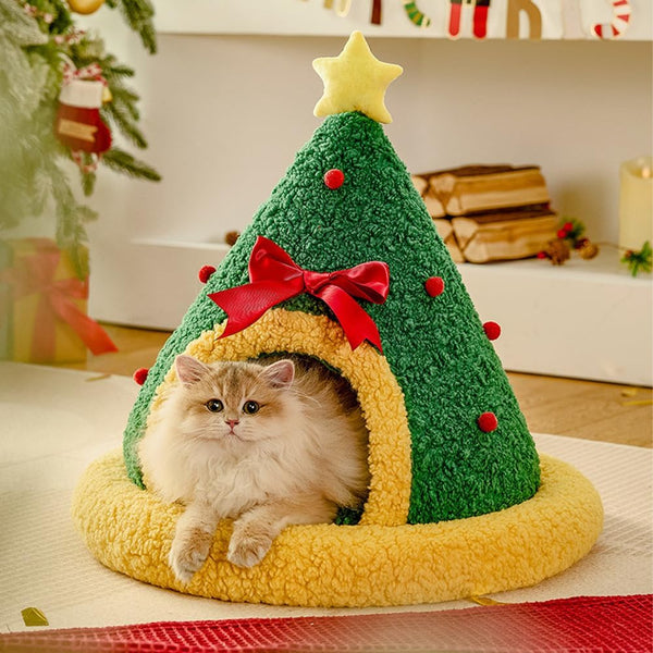 Kerstboom Kattenhuisje