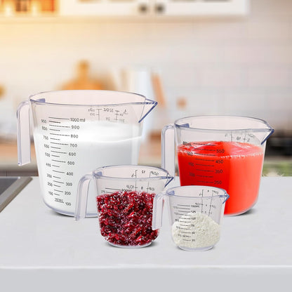 Handige maatbekerset voor dagelijks gebruik