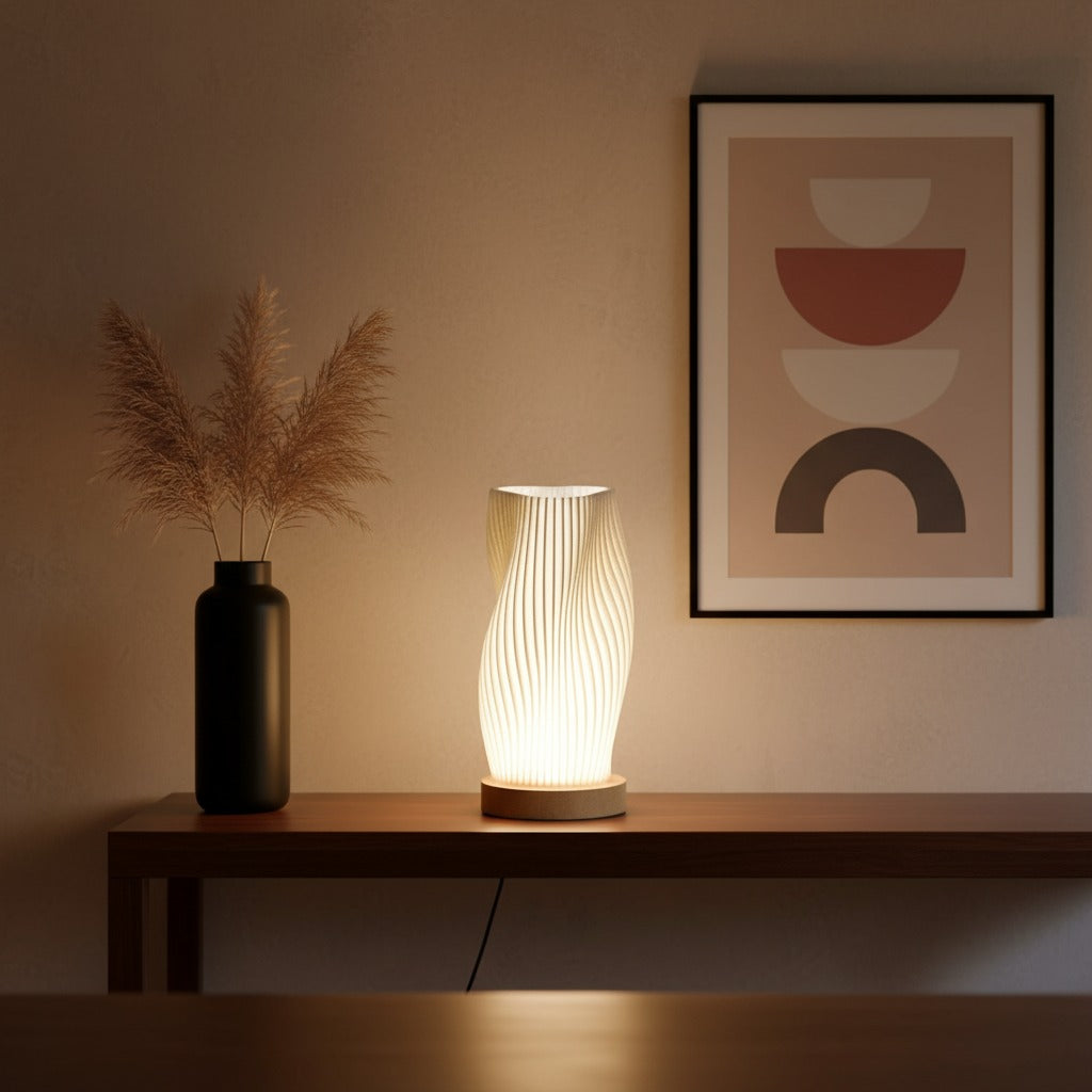 Stijlvolle Witte Tafellamp