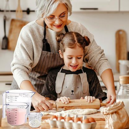 Handige maatbekerset voor dagelijks gebruik