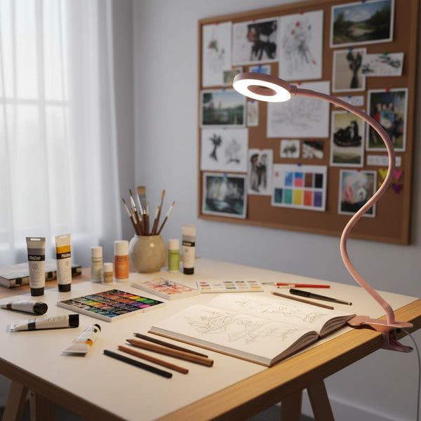 Leeslamp met USB-oplader