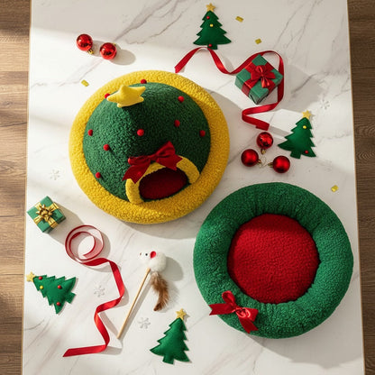 Kerstboom Kattenhuisje