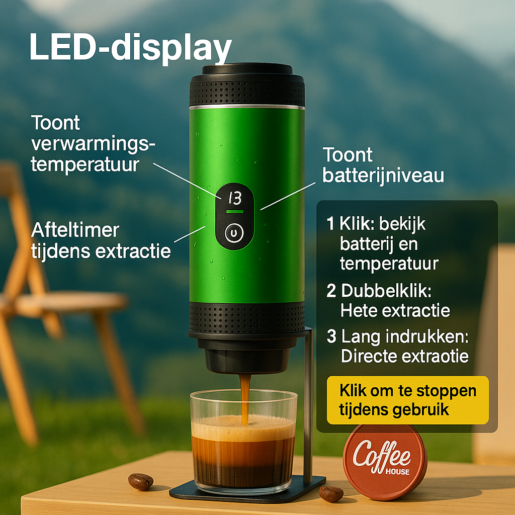 Draagbare Koffiemachine