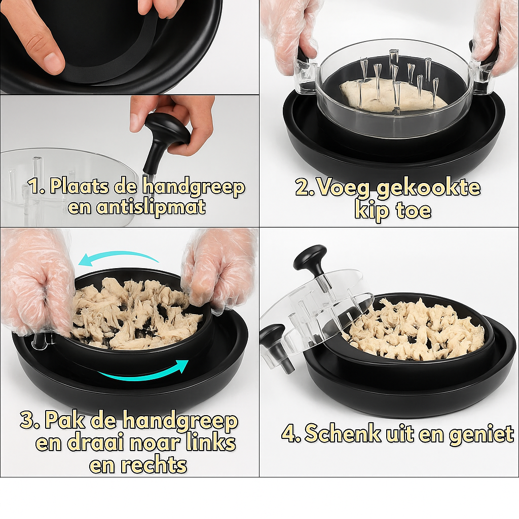 Gemak Spin Tender Shredder