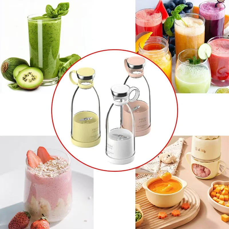 Draagbare Elektrische Mini Juicer & Blender