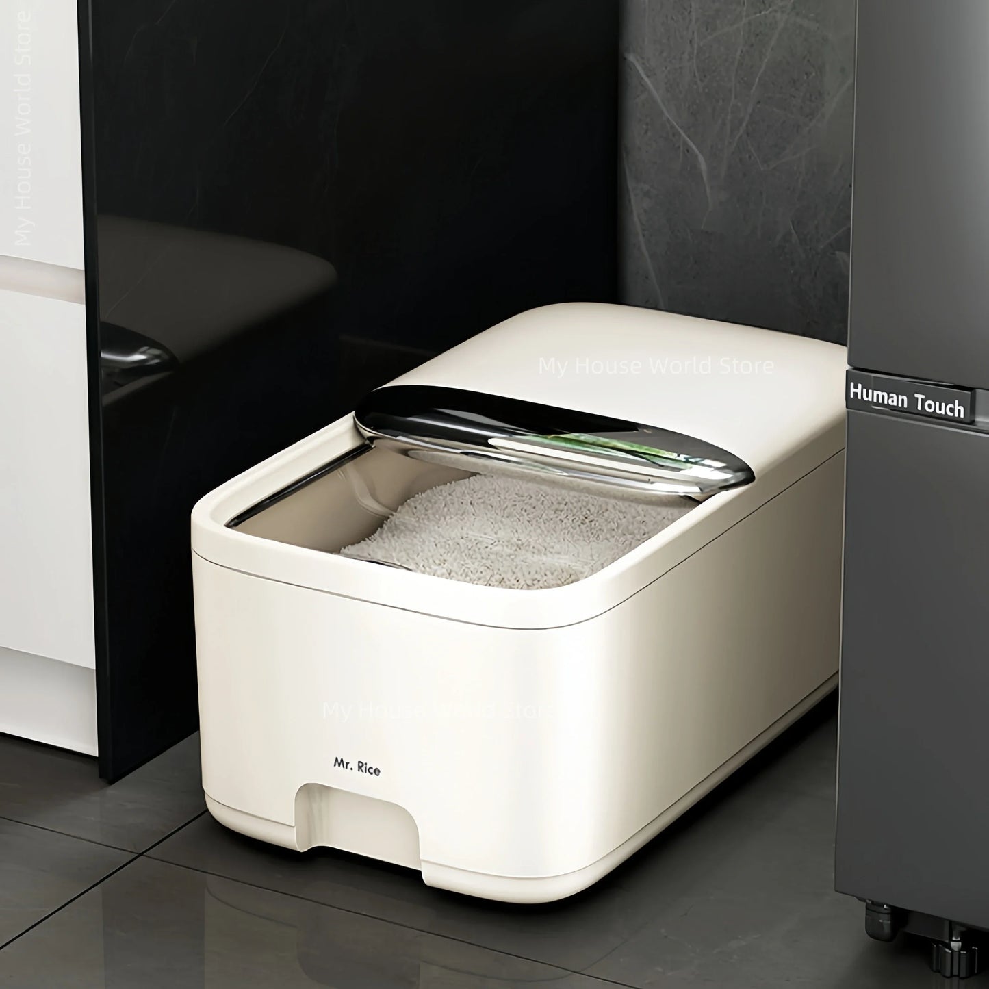 Slimme Rijstcontainer voor Keuken