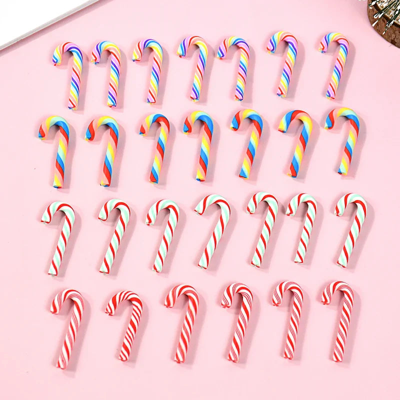 Feestelijke Mini Kerst Candy Canes