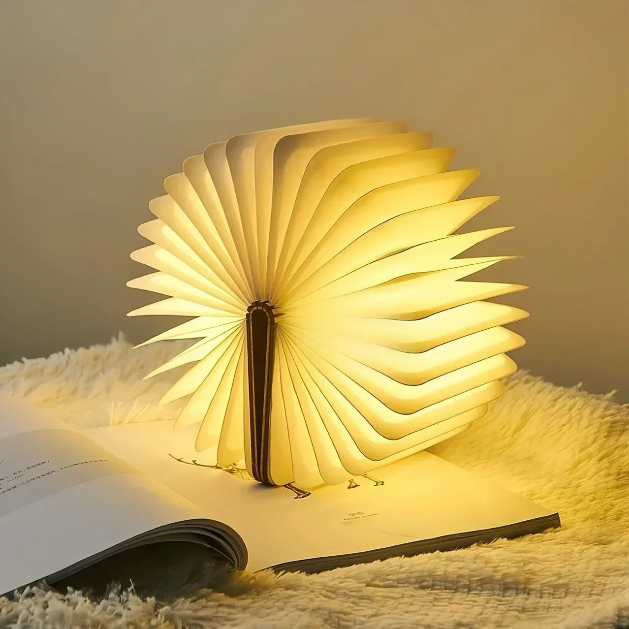 3D LED Boeklamp