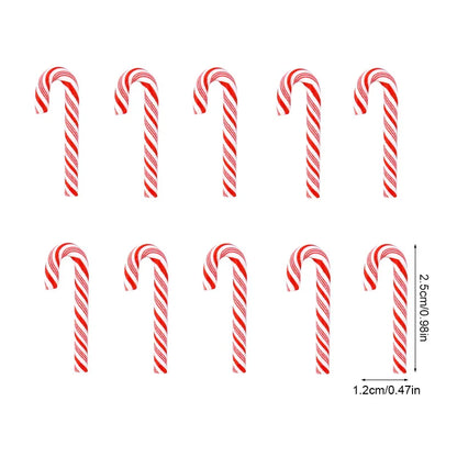 Feestelijke Mini Kerst Candy Canes
