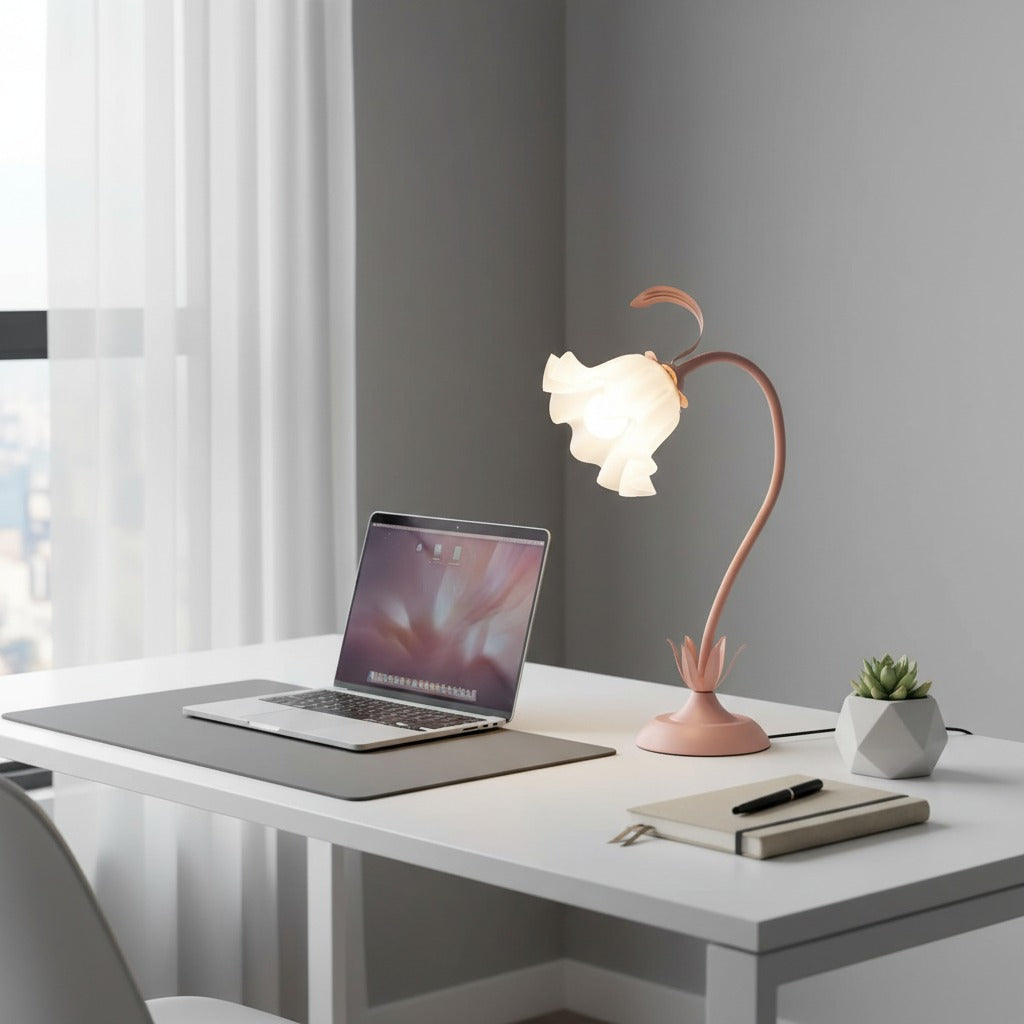 Bloemige Draaibare Bedlamp