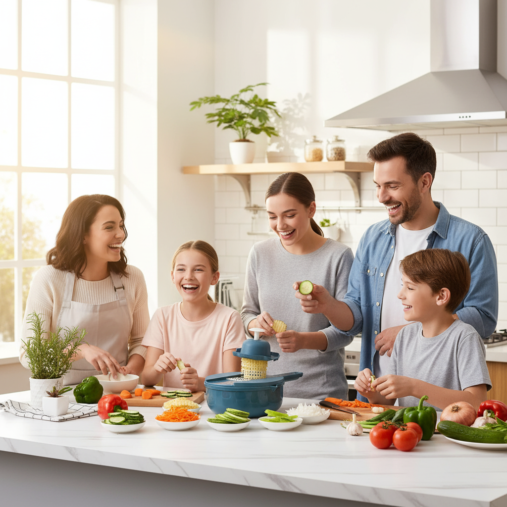 Slimme Groentesnijder 9-in-1