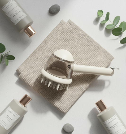 Hondenshampoo Borstel Met Zeepdispenser