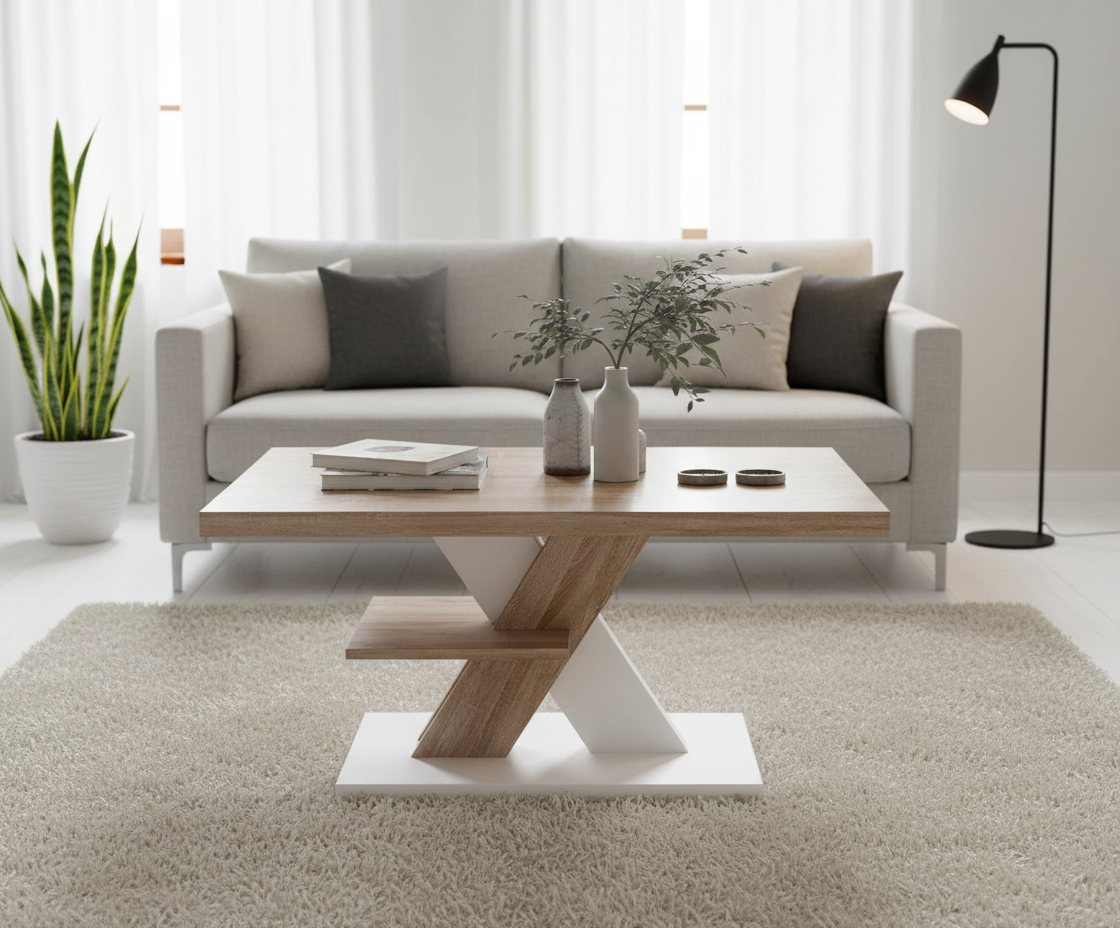 Moderne Salontafel met Extra Legblad