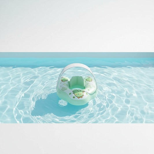 Veilige Baby Zwemhulp met Zonnedak