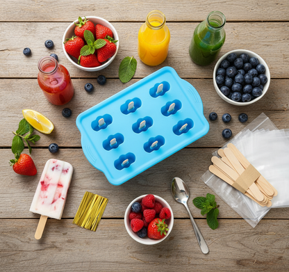 Herbruikbare IJsjesvormen Set