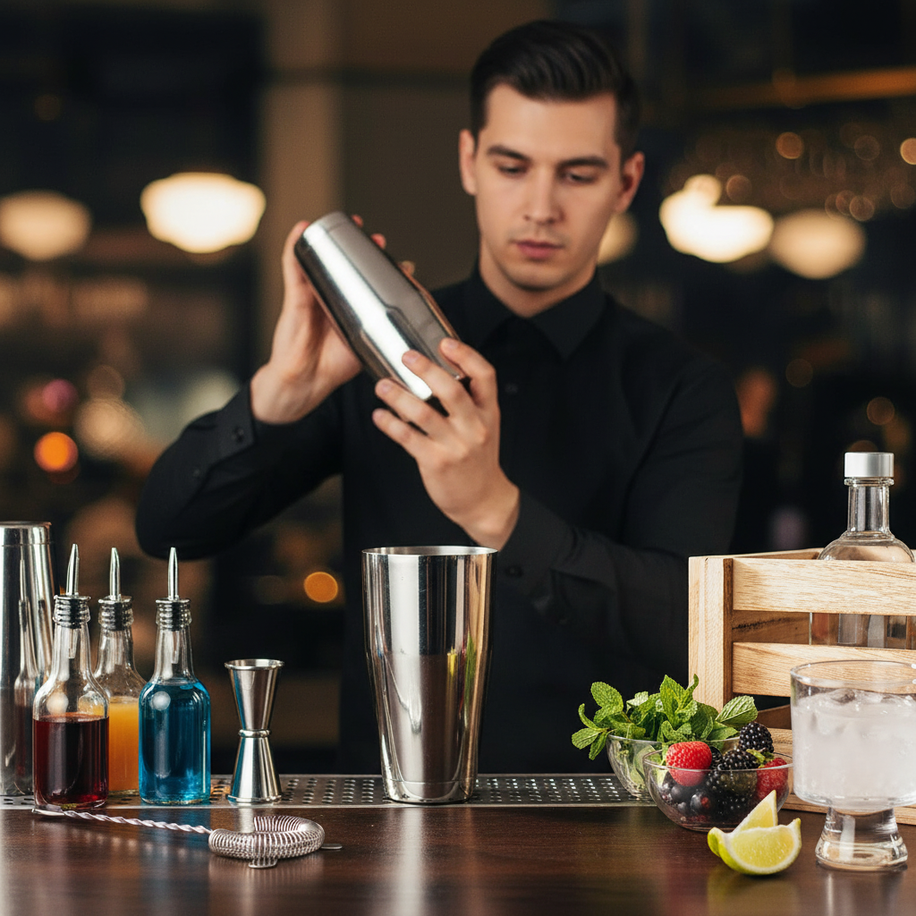 Stijlvolle Cocktail Shaker Set