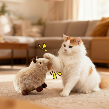 Plezierige Capybara Knuffel