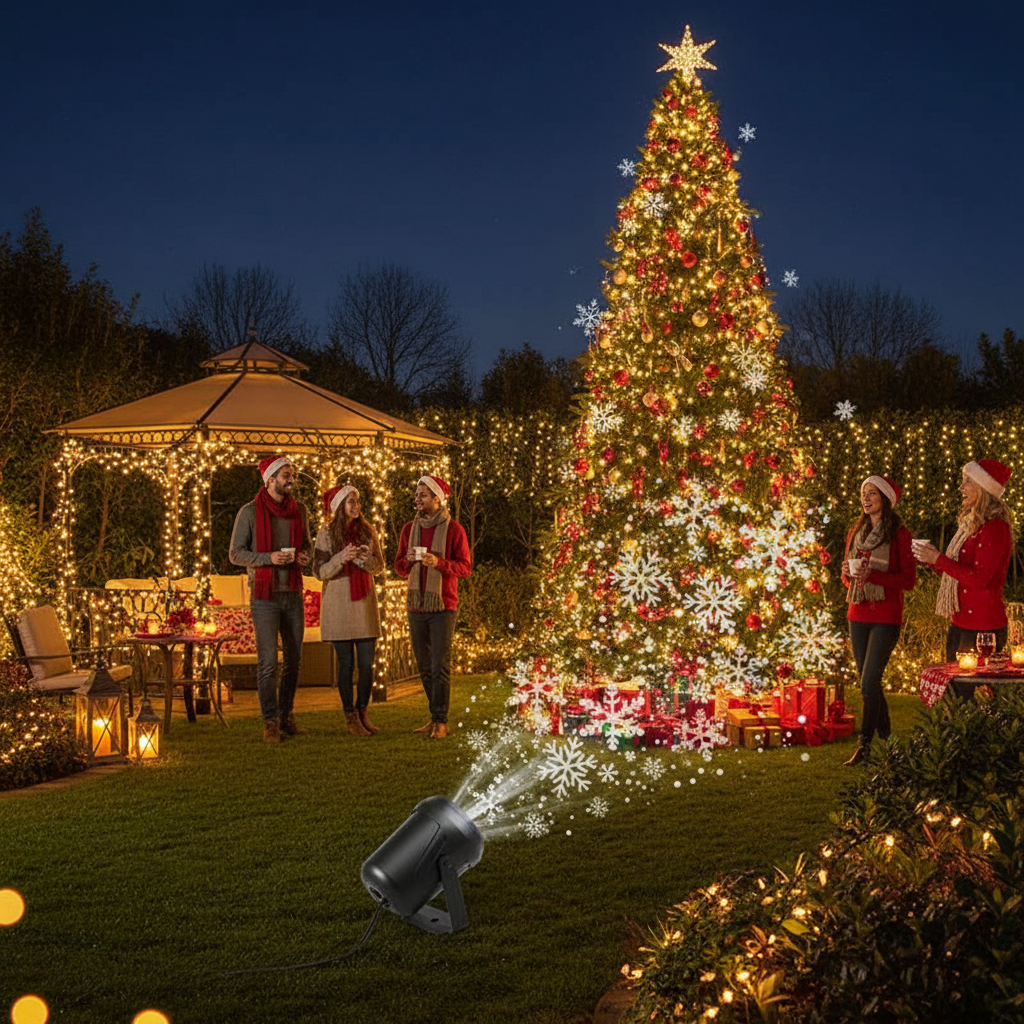 Magische Sneeuwvlok Verlichting