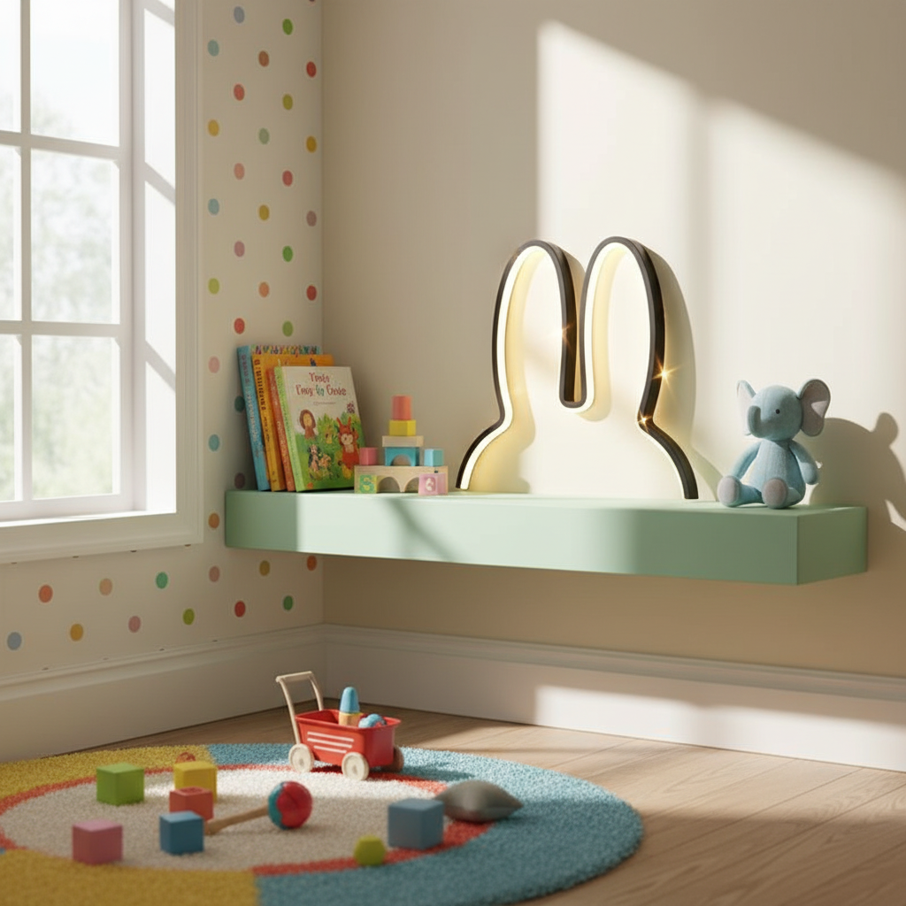 Schattige LED Nachtlamp Konijn