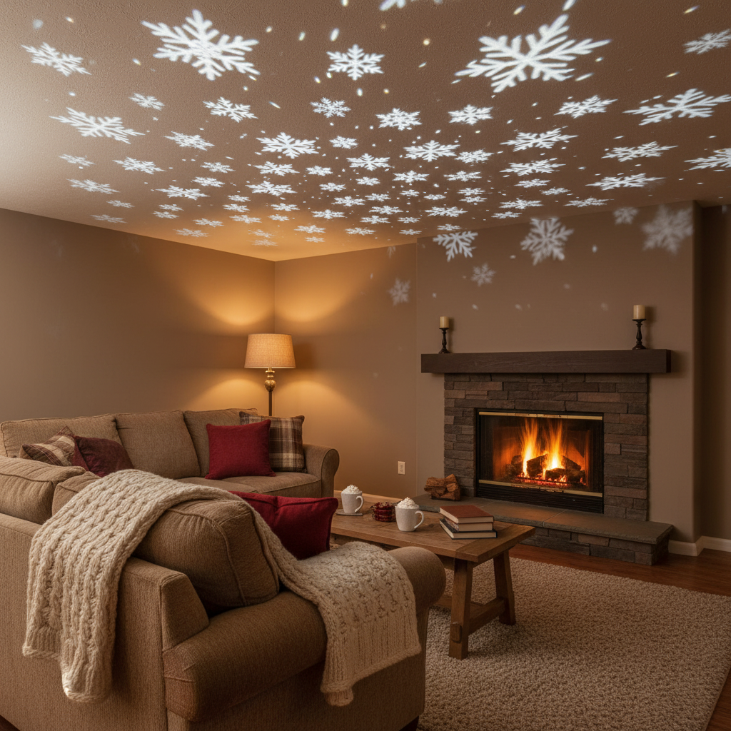 Magische Sneeuwvlok Verlichting