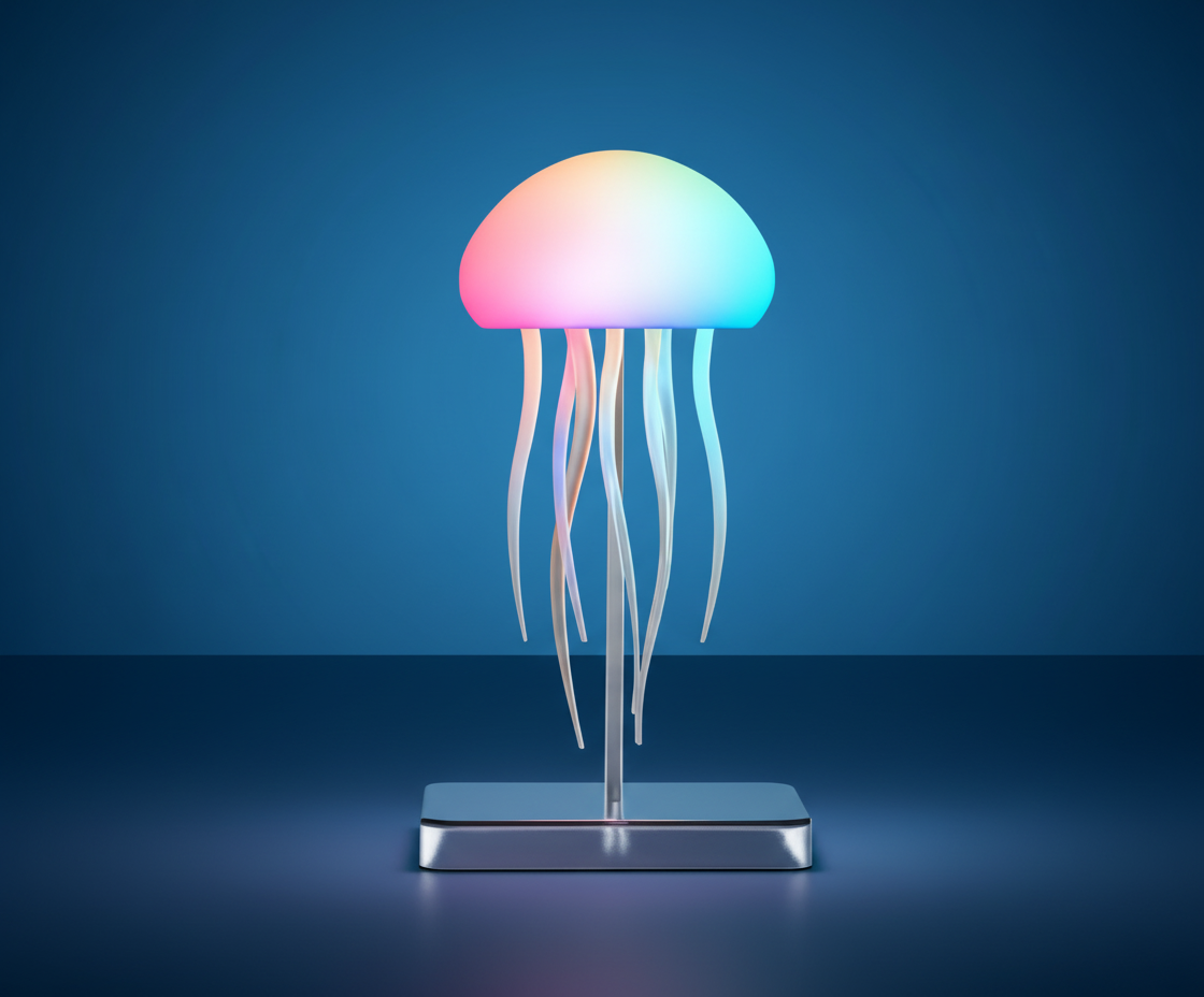 LED Kwallenlamp met Kleureffect en Afstandsbediening