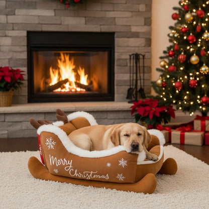 Kerstslee Huisdierbed Knus