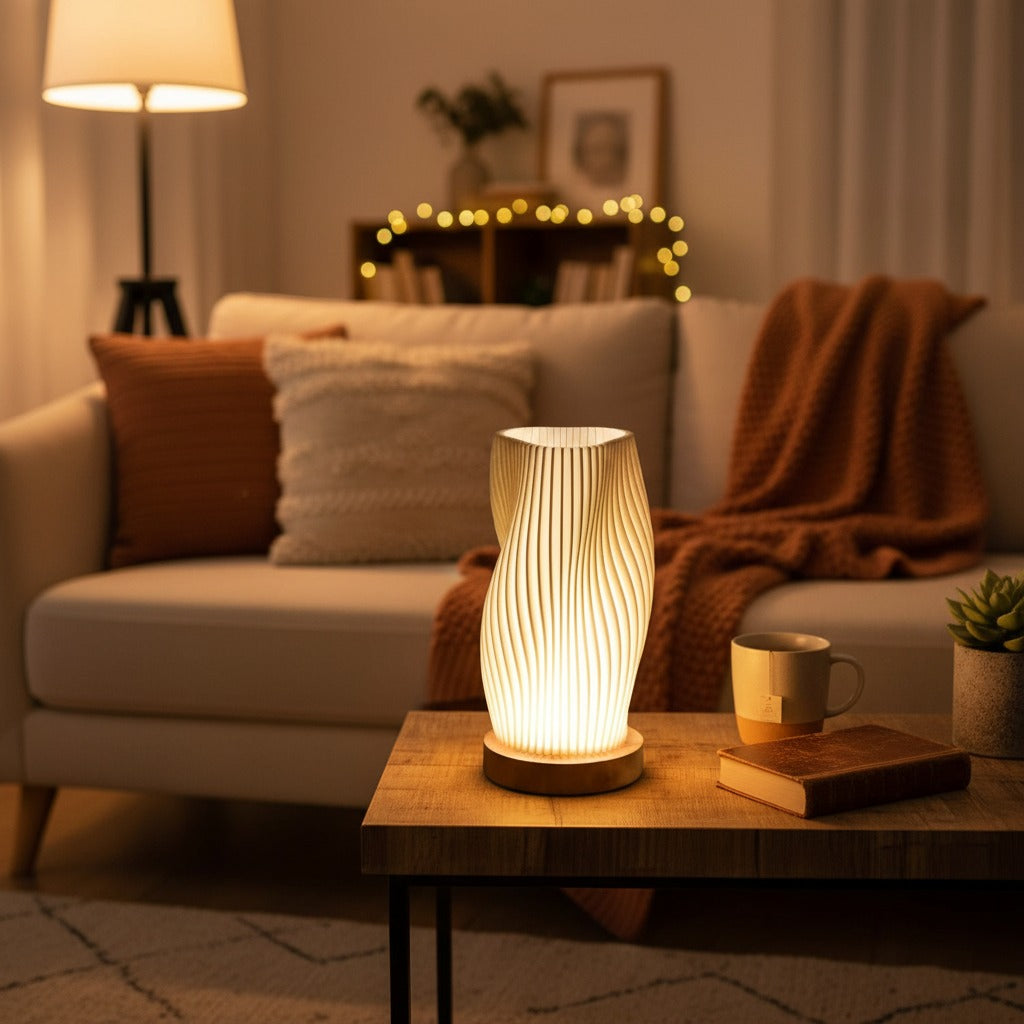 Stijlvolle Witte Tafellamp