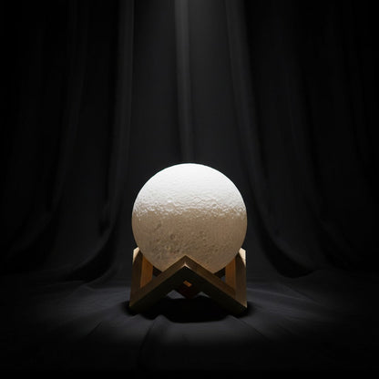 Betoverende Maanlamp met Kleuren