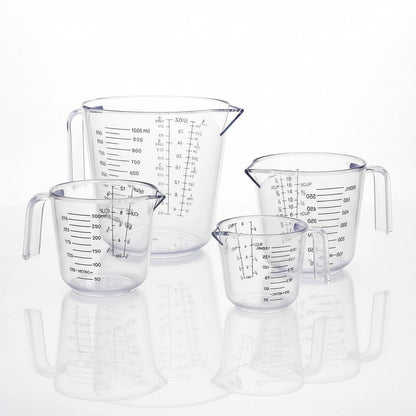 Handige maatbekerset voor dagelijks gebruik
