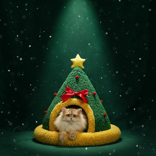 Kerstboom Kattenhuisje